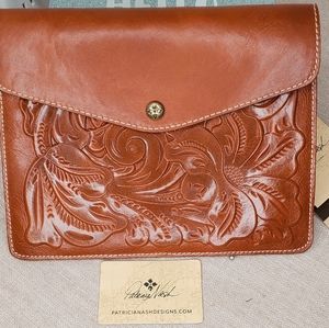 Patricia Nash Reiti Butnish Tooled Leather Wallet